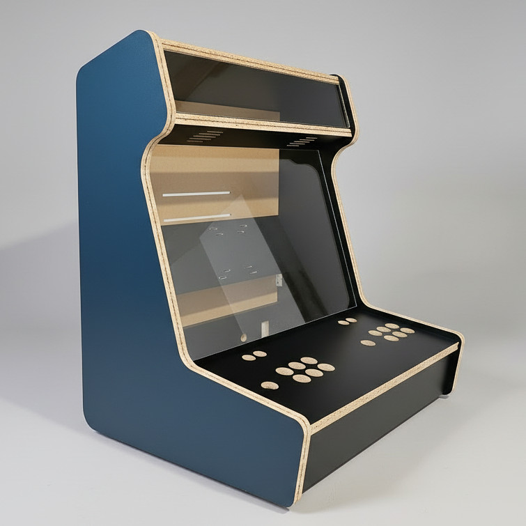 Bartop Arcade Cabinet Kit – 3/4″ Wood – Easy to assemble – for Arcade Machine
