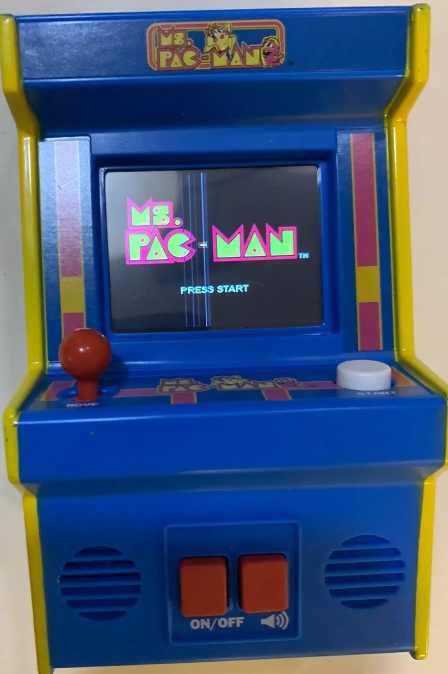 Arcade Classics – Ms Pac-Man Mini Arcade Game Video Games Retro Gaming Consoles