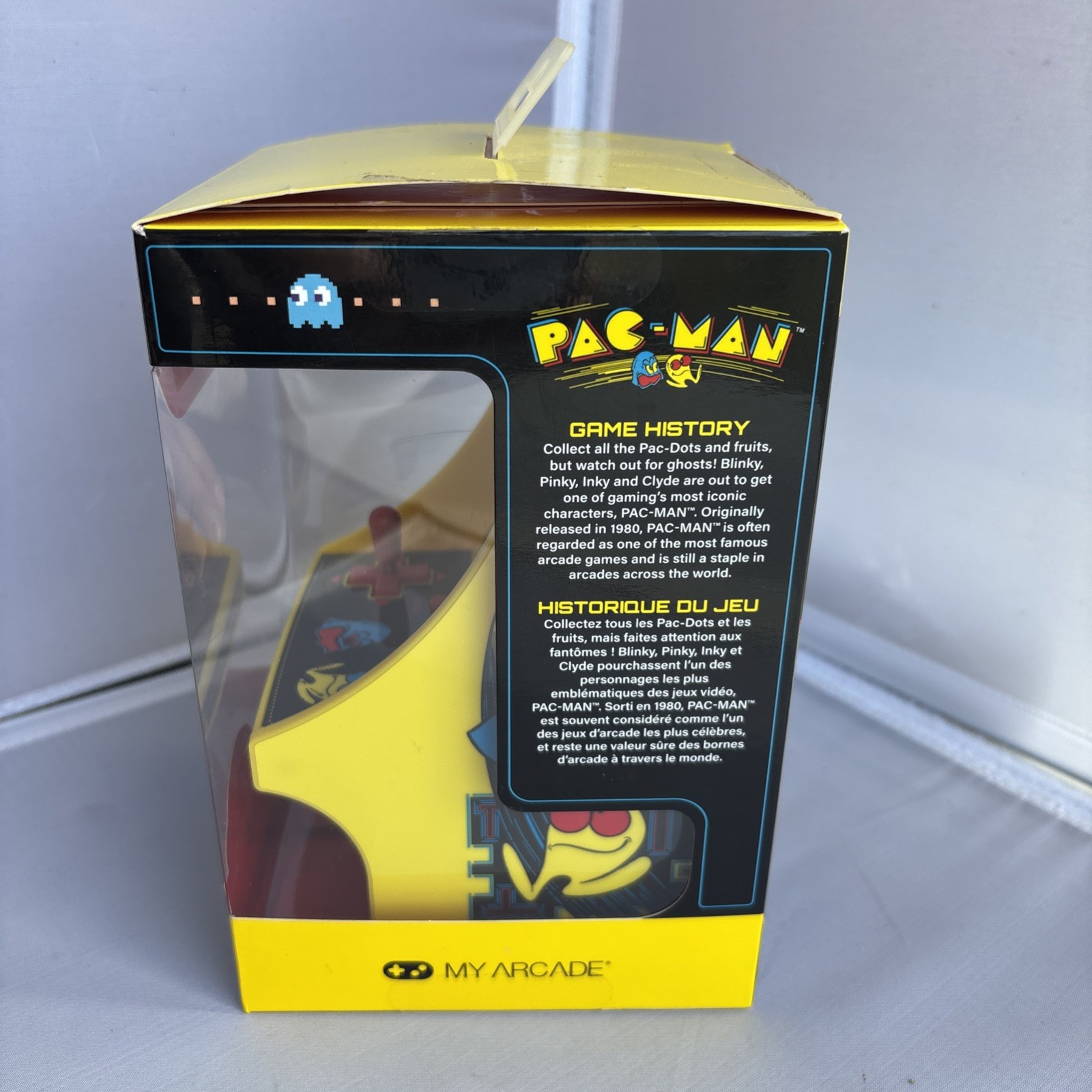 My Arcade Pac-Man DGUNL-3220 Micro Player Retro Arcade Machine -6 Inch Cabinet