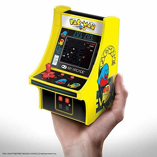 Letro Arcade Pac-man Mini Size Handheld Arcade Classic Game dreamGEAR LICENSED