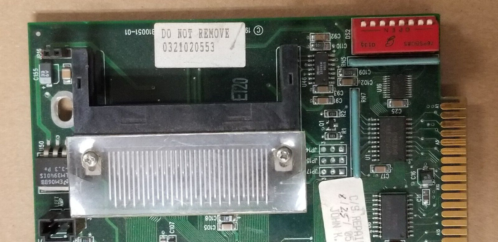 Merit Megatouch Max I/O pcb Emerald Ruby Diamond for an Arcade Game #AA22