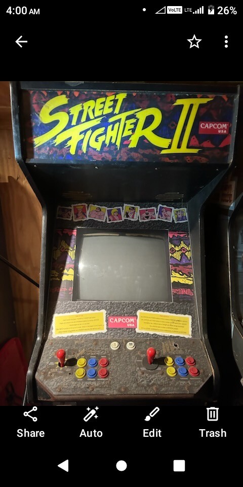 Arcade1Up Street Fighter 2 Retro Machine – 6658