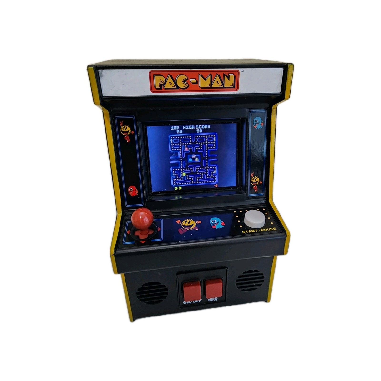 Basic Fun Cabinet Look Classic Pac-Man Mini Arcade Retro Game Bandai Namco 5 3/4