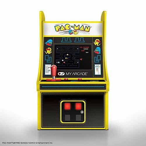 Letro Arcade Pac-man Mini Size Handheld Arcade Classic Game dreamGEAR LICENSED