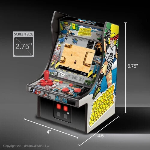 My Arcade DGUNL-3205 Heavy Barrel Micro Player Retro Arcade Machine – 6 Inch New