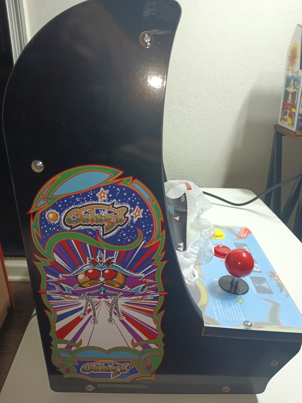 ARCADE1UP Galaga Countercade GAL-C-09429-WM 2 Games