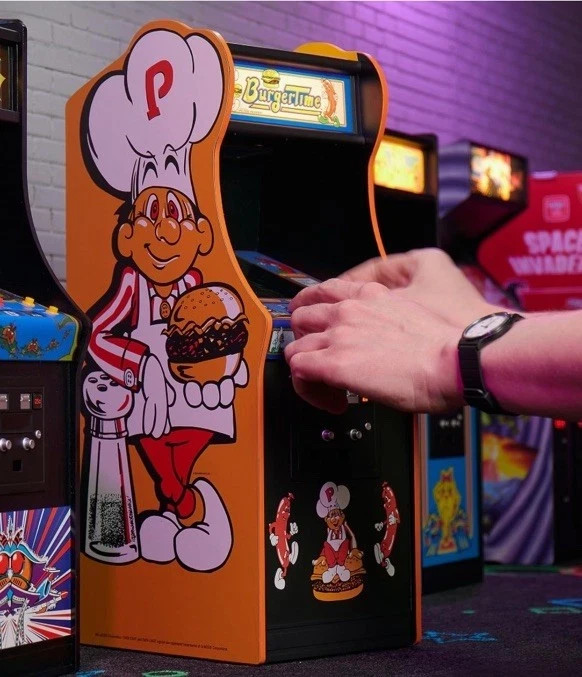 Burger Time Numskull Quarter Arcades 1/4 Scale Collector’s Edition Brand New