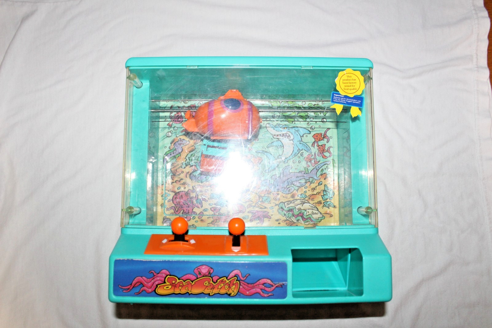 1993 Zima Sea Catch Claw Machine Crane Game Family Arcade For Parts – AS IS