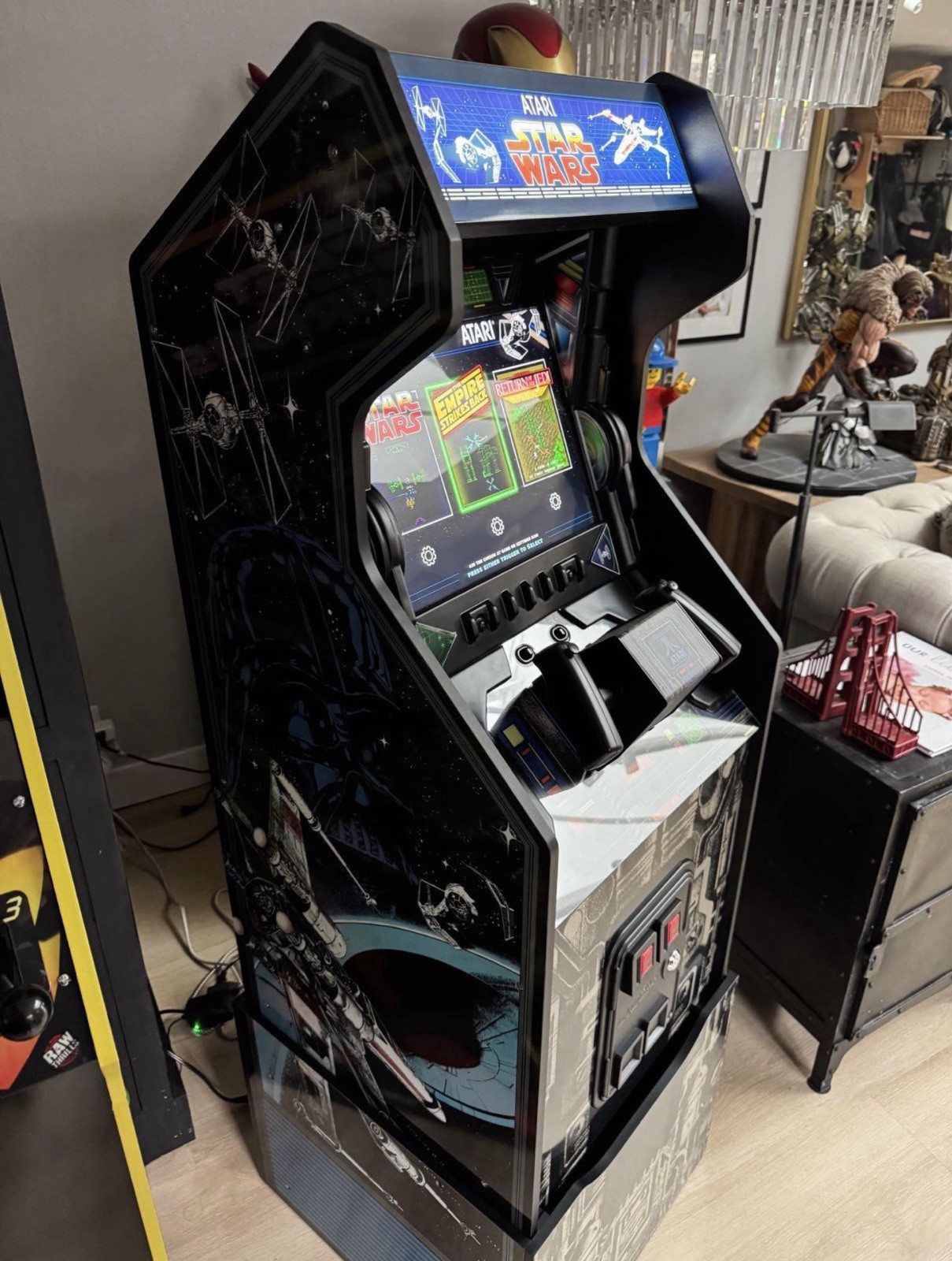 Arcade 1up Star Wars Arcade Cabinet Nice Working 100% Tested Atari Game
