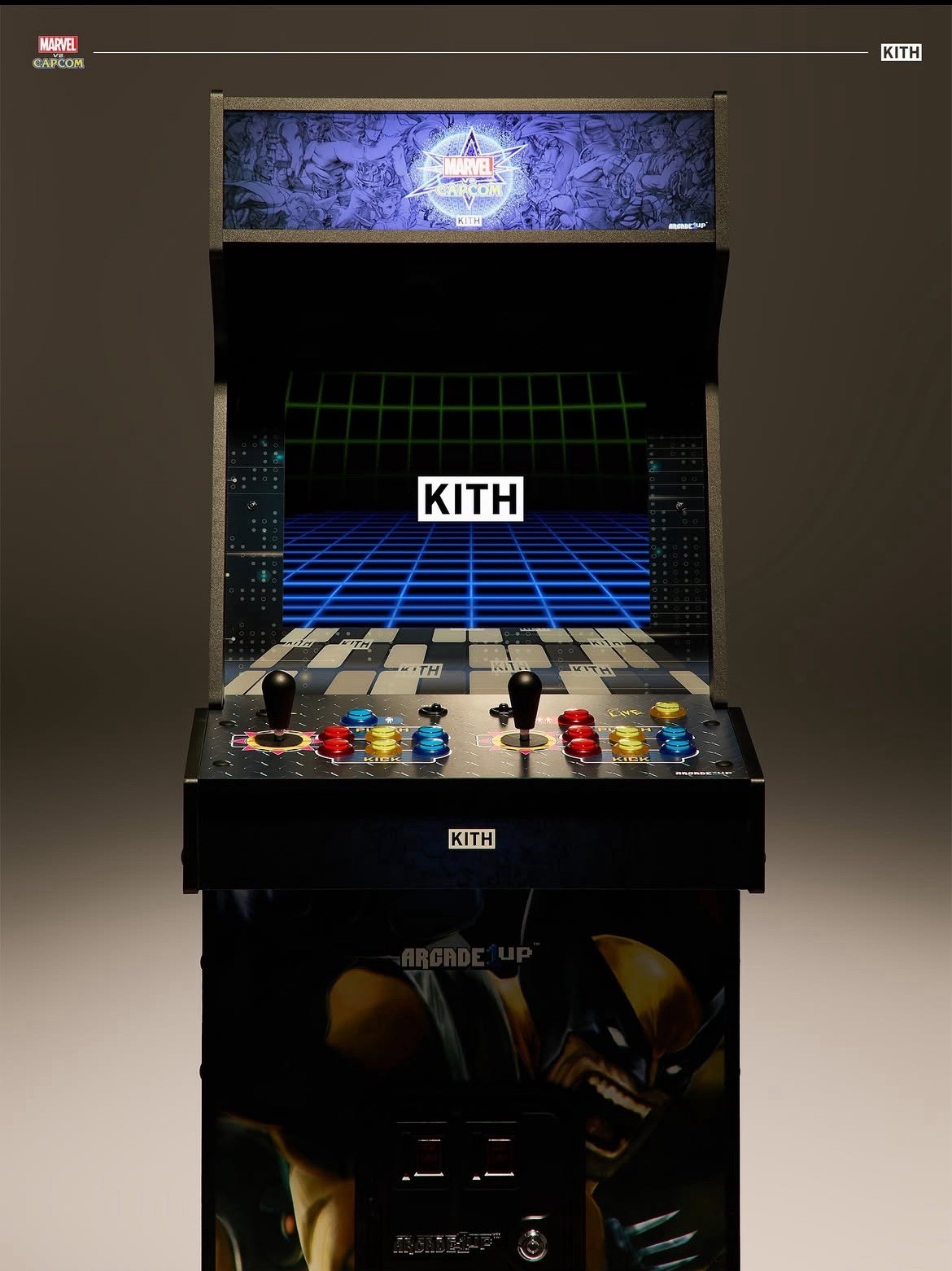 Kith for ARCADE1UP Marvel Vs. Capcom 2 Arcade – BRAND NEW in original packaging