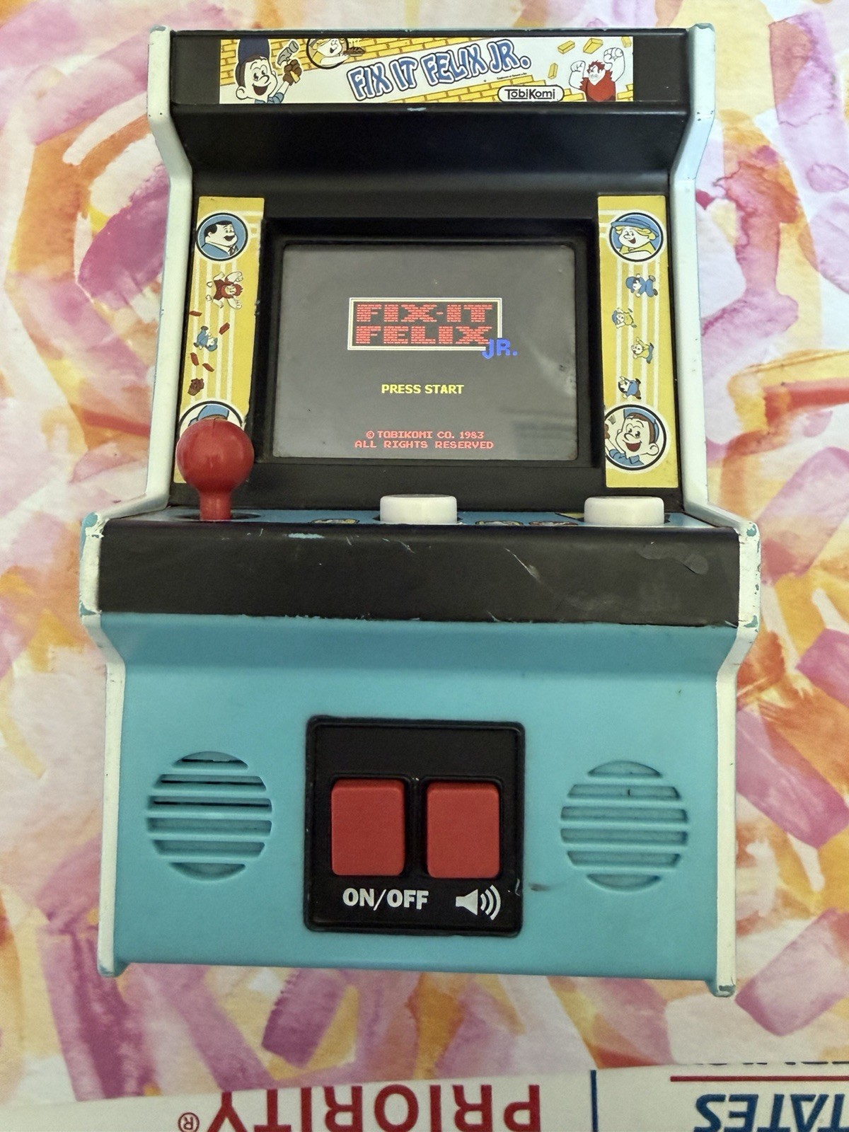Fix It Felix Jr Mini Arcade Game Disney Wreck it Ralph Electronic Tested