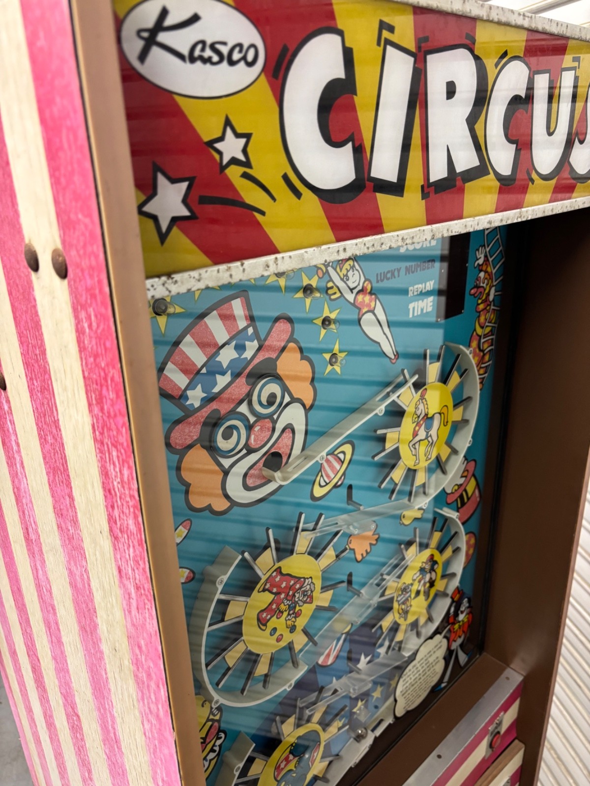 Kasco CIRCUS Novelty Arcade Game Vintage 1970’s Japanese