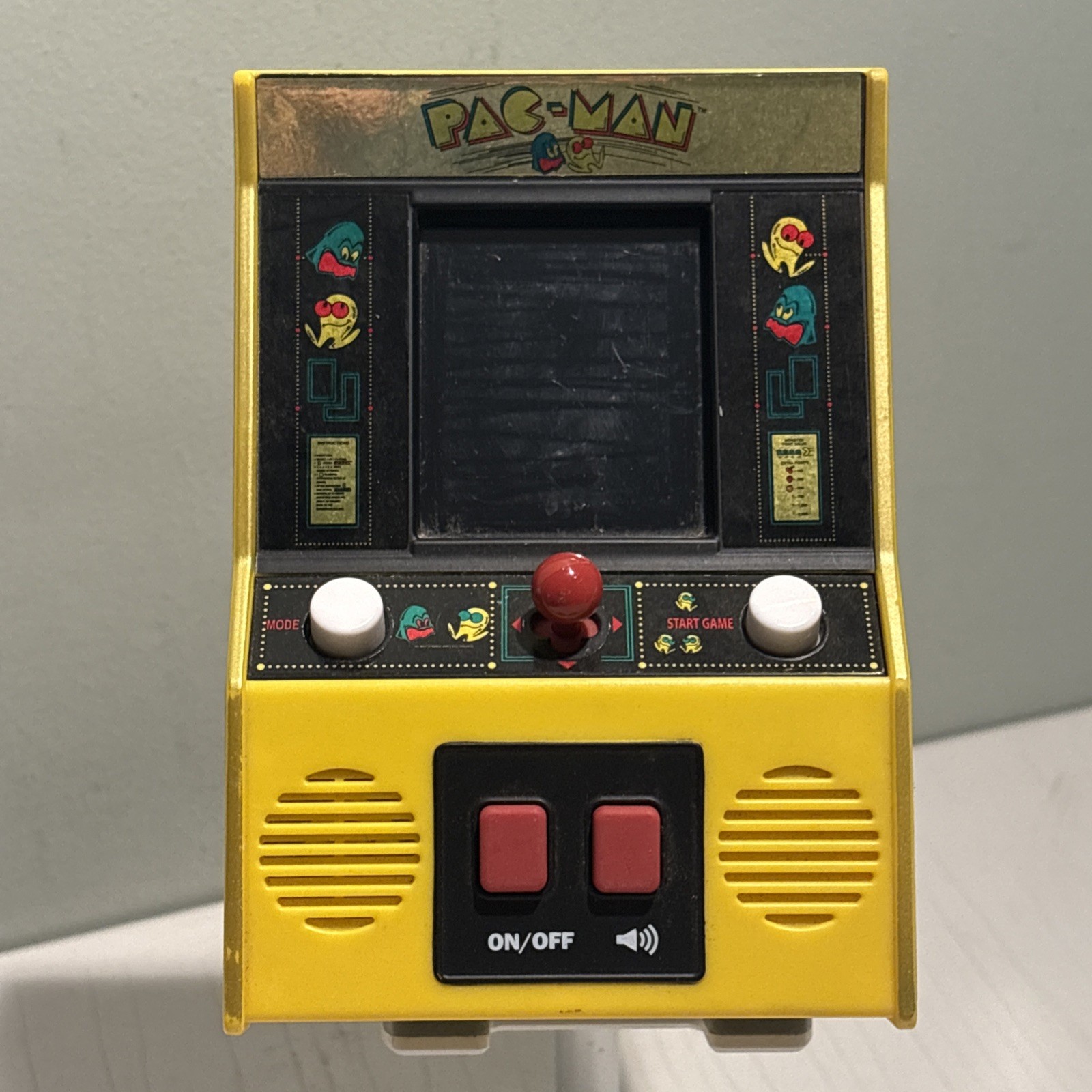 Pac-Man Retro Mini Arcade Handheld Video Game Classic Item Number 09530