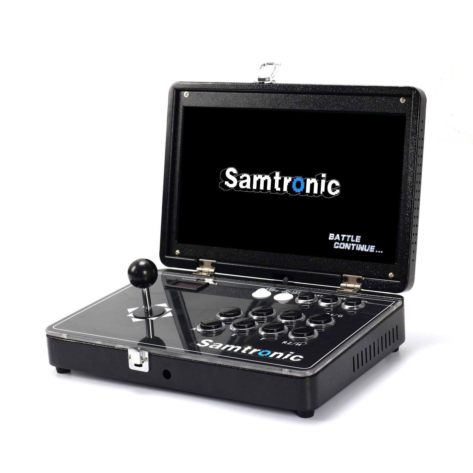 Samtronic Portable 14-inch Deluxe Arcade for Two Players with 5018 Built-in Game