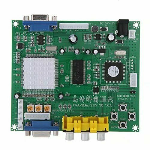 CGA EGA RGB for VGA GAME Video Converter for Arcade machine Output Game