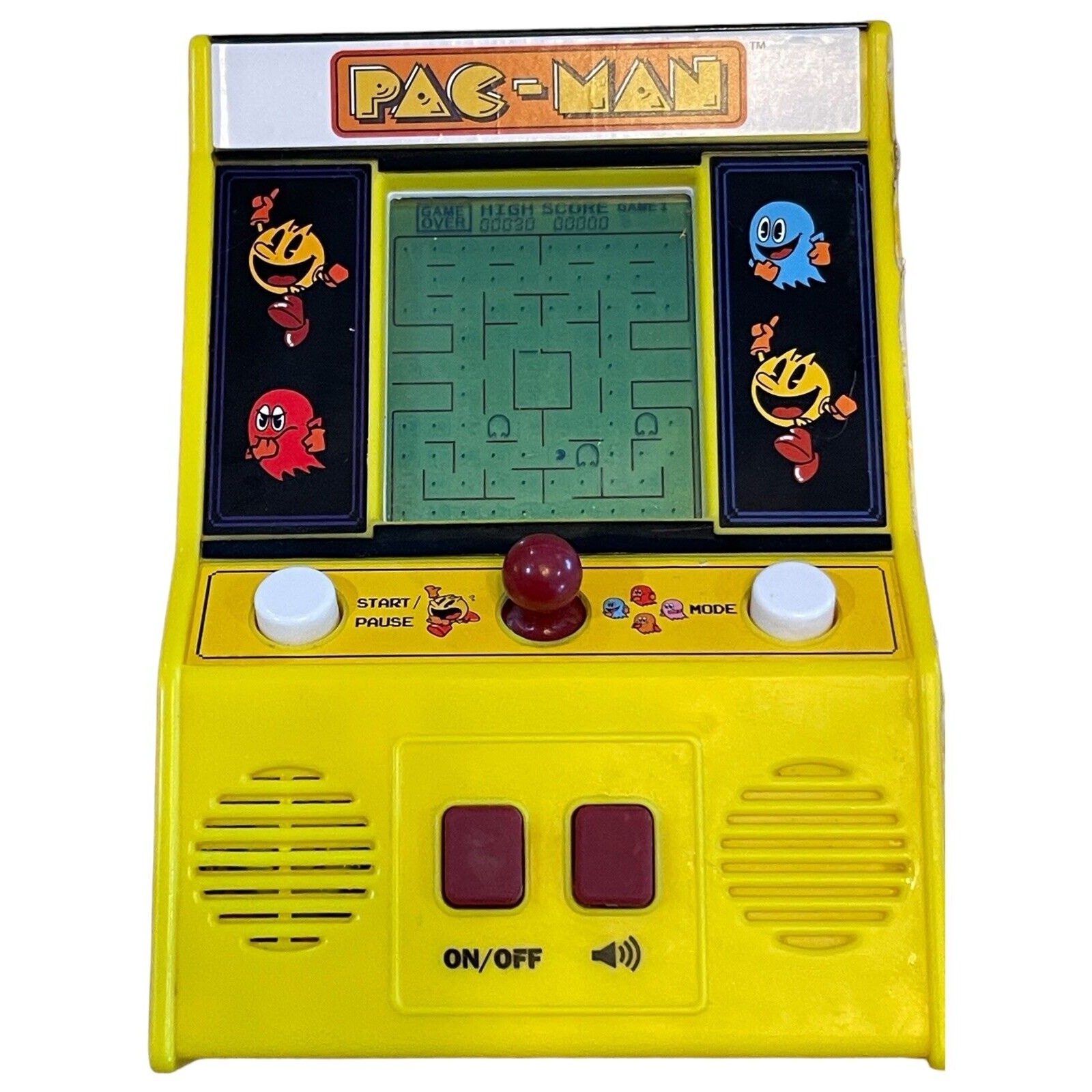Pac-Man Mini Arcade Game Bandai Namco Miniature Pacman Used Tested