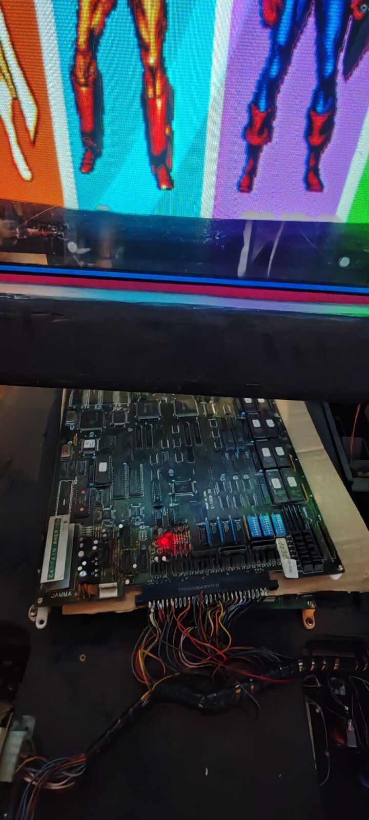 Capitan America and The Avengers Arcade PCB Data East 100% Working
