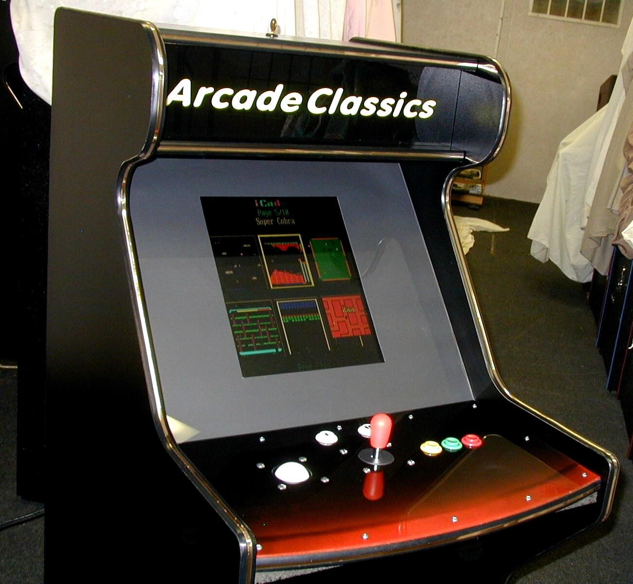 Sitdown Arcade Game 60 Classic Arcade Games (USA Made)