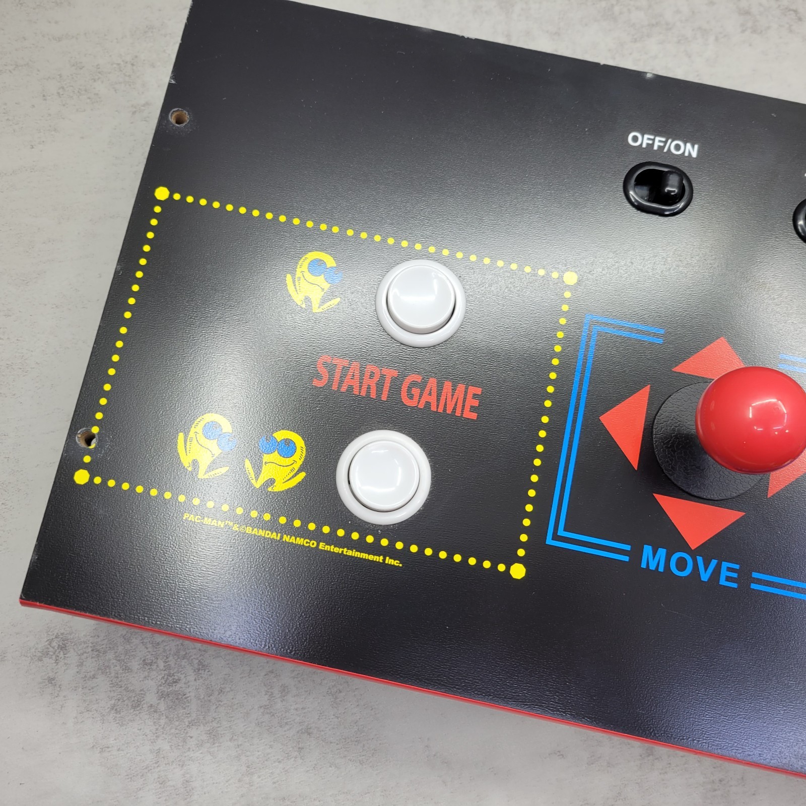 Arcade1Up PAC MAN Classic SE Control Deck Only (Part C) OEM Replacement™