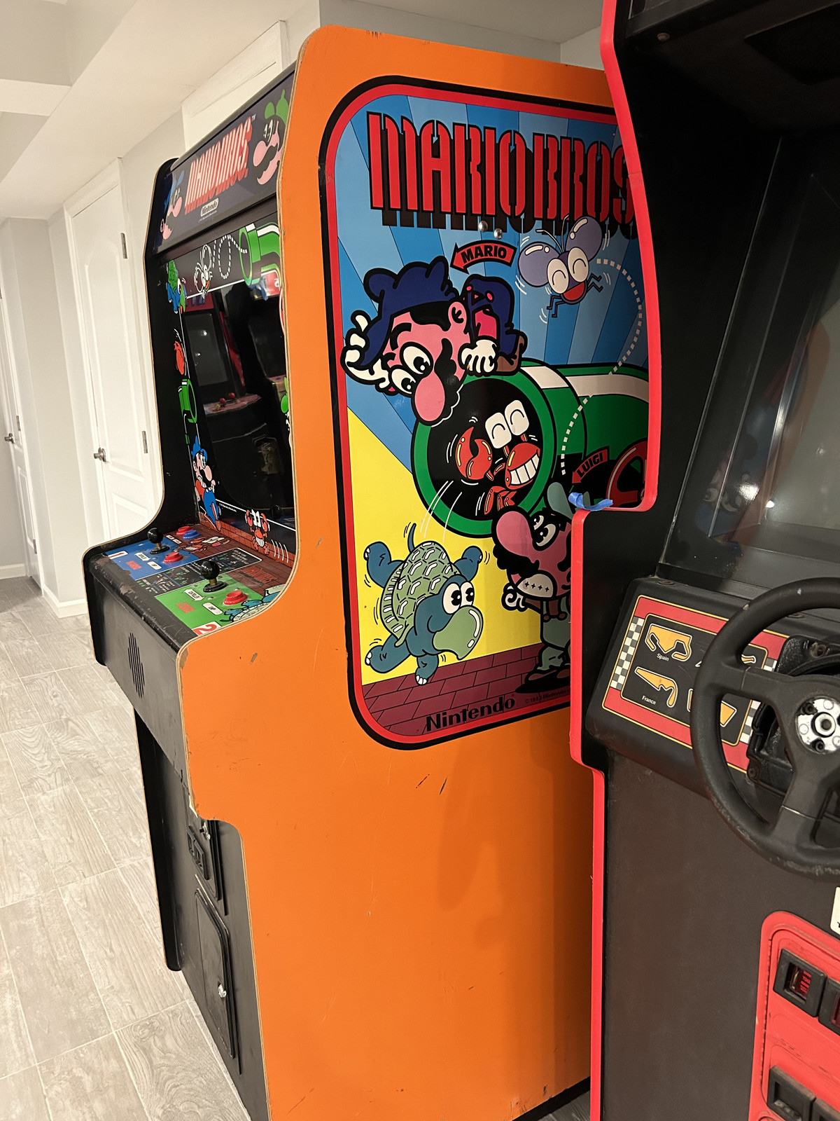Nintendo Mario Bros Full Size Arcade Machine – Original & Great Condition *RARE*