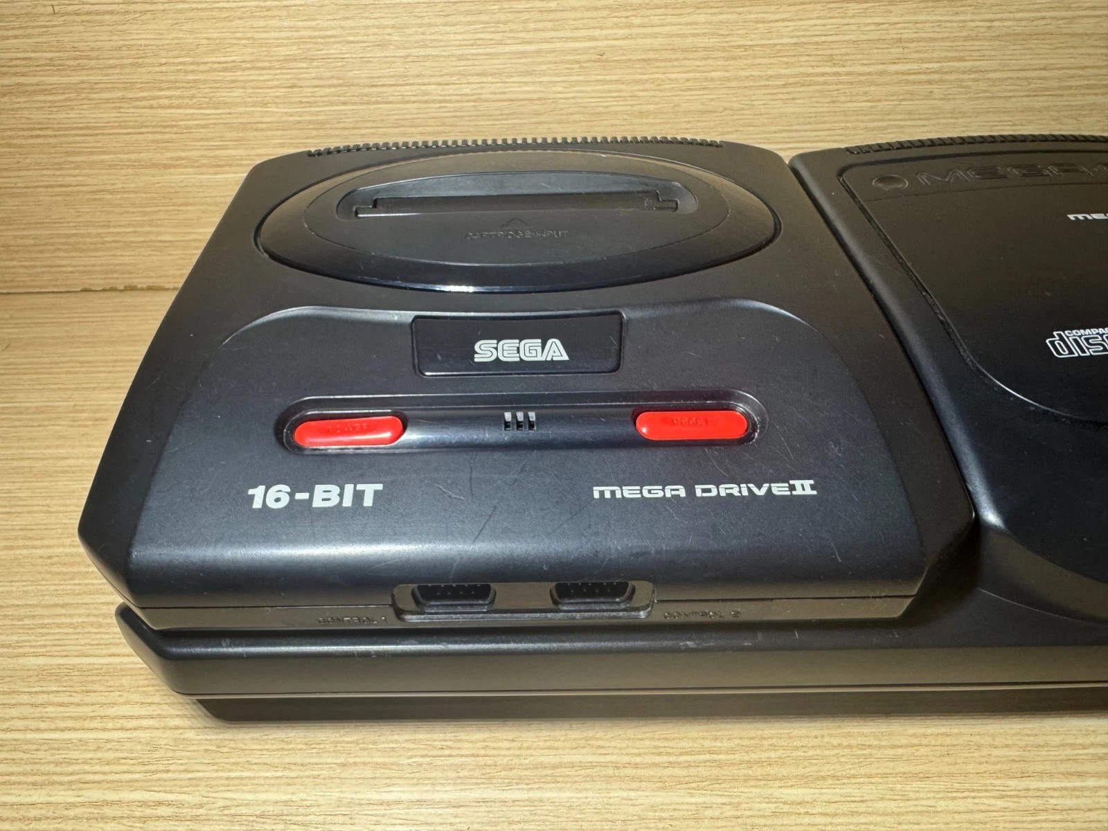 READ INFO- Sega Mega Drive II Console + Mega-CD II , EUROPEAN MEGA CD DRIVE 2