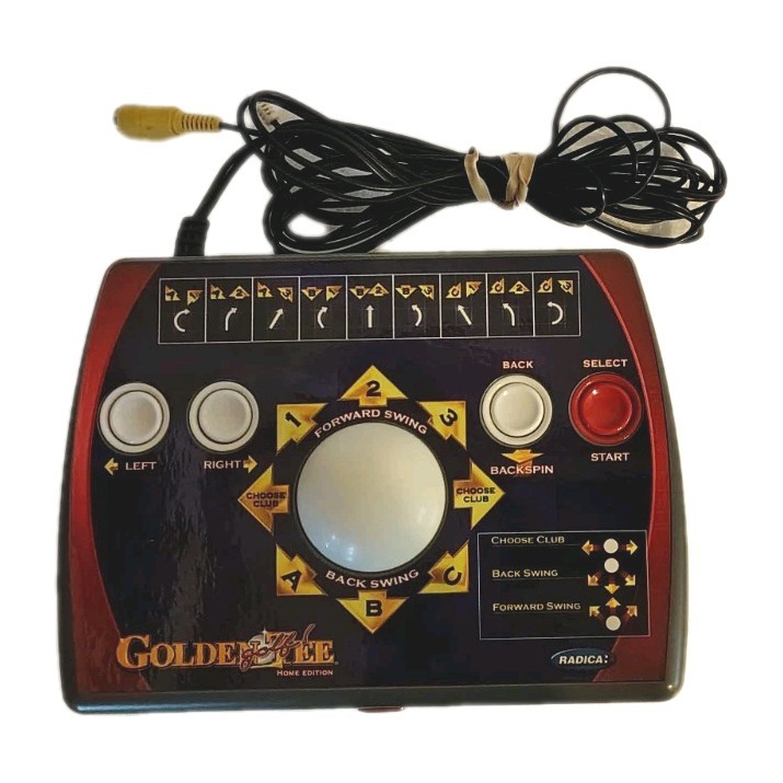 Golden Tee Golf Home Edition Radica Plug & Play Arcade TV Video Game 2005 WORKS