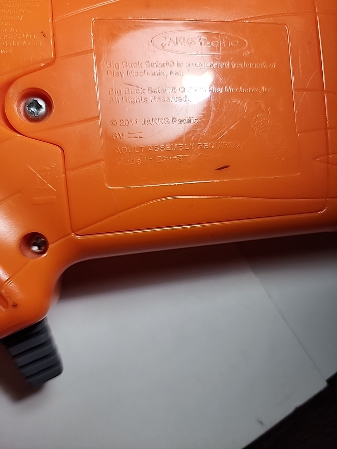Jakks Pacific Big Buck Safari Plug & Play. *1 Orange Gun ONLY