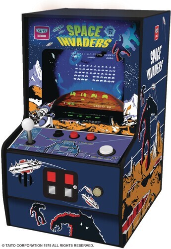 WB My Arcade DGUNL-3279 Space Invaders Micro Player Retro Arcade Machine