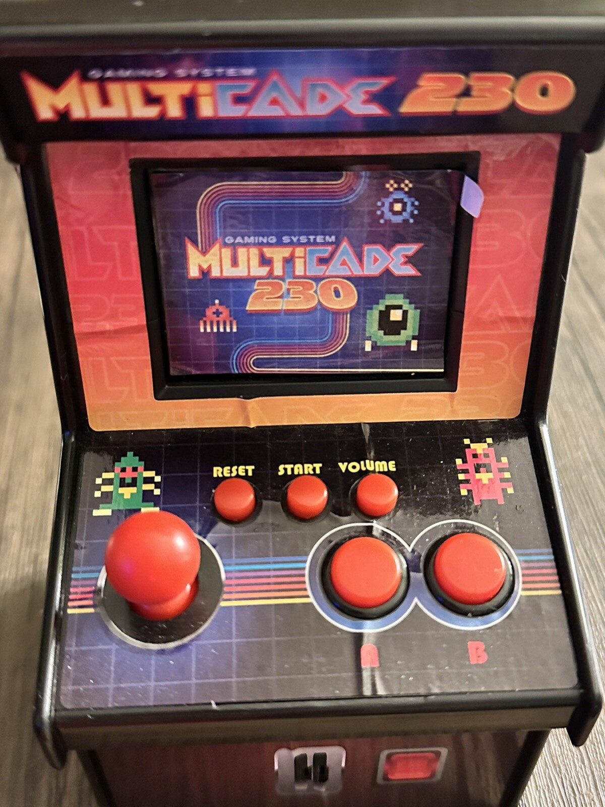 New Unused ITEK Multicade 230 Miniature Retro Arcade Video Games Machine