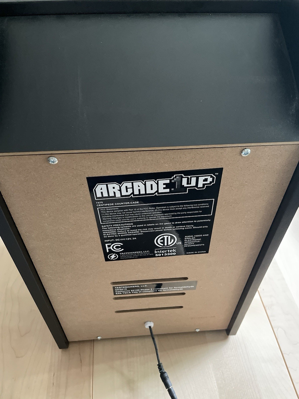 Arcade 1UP Countercade Centipede Video Game Fully Functional