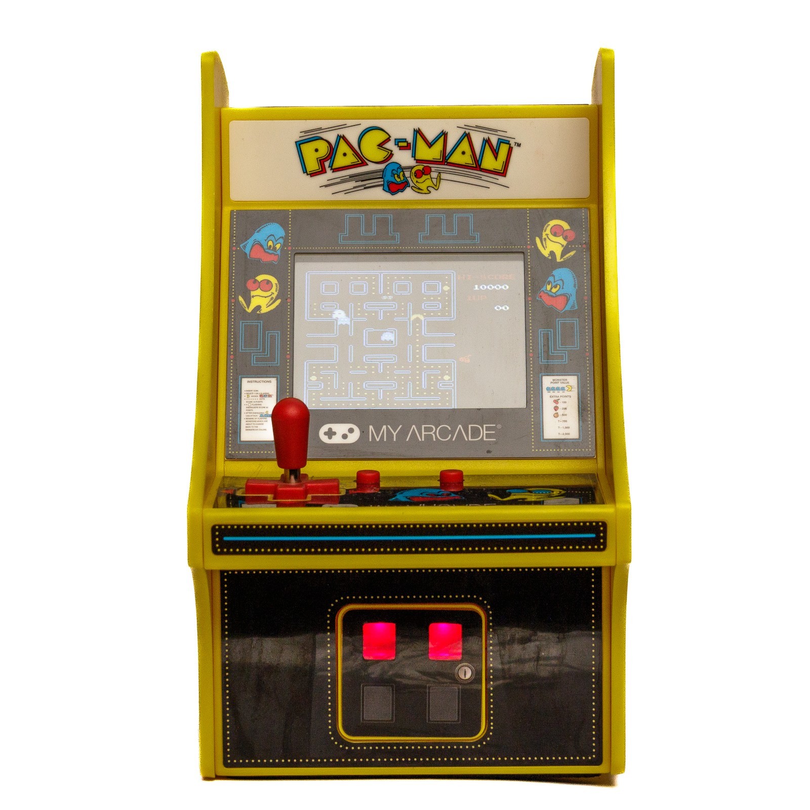 Pac-Man My Arcade Machine Table Top Handheld Mini 2018 TESTED/WORKS