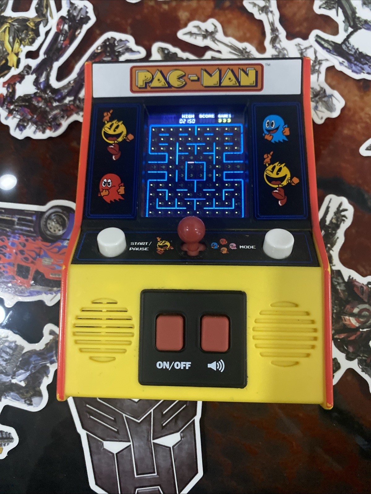 Pac-Man Mini Game Arcade Machine Handheld Classic Retro Basic Fun Bandai Namco