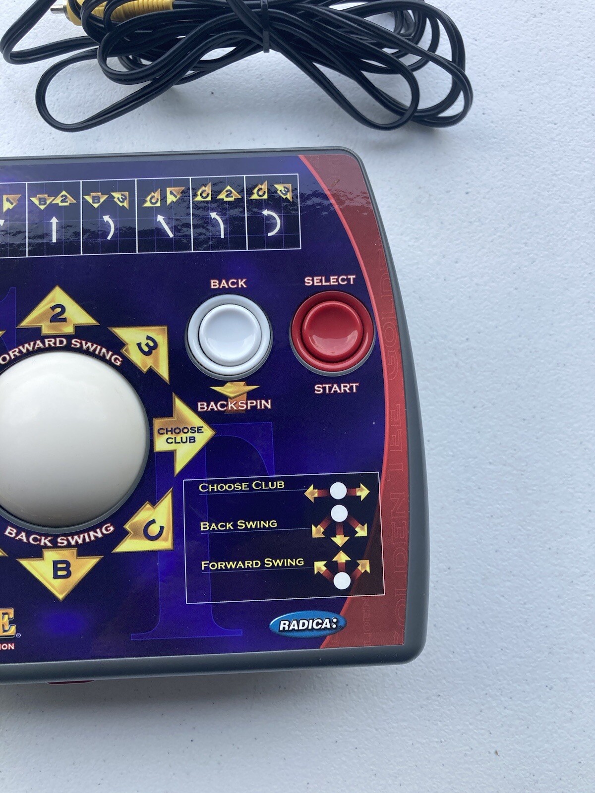 Radica GOLDEN TEE Golf Home Edition Plug and Play TV Video Arcade Game!