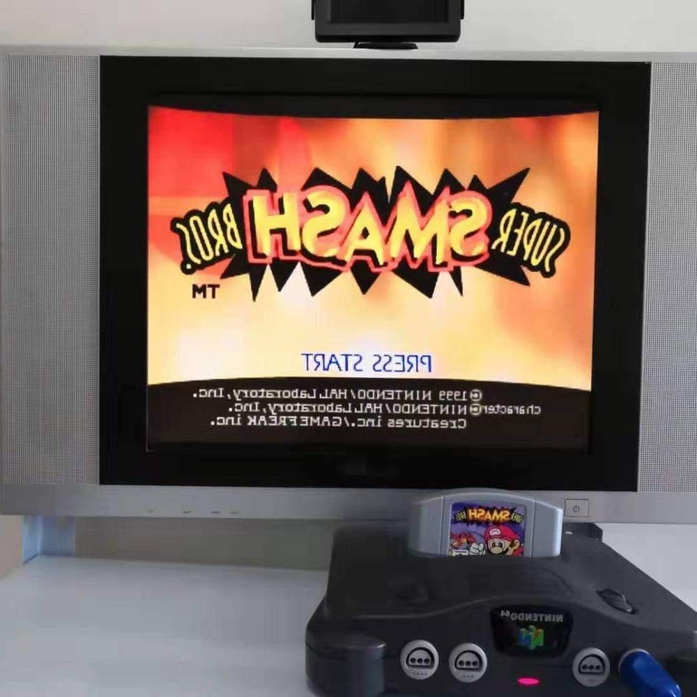 Super smash bros Game Cartridge For Nintendo 64 Console Tested Free Shipping