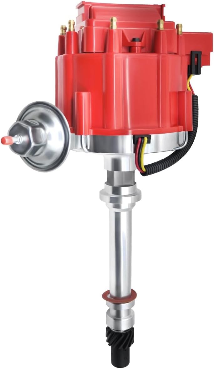 MAS Ignition Distributor w/Cap & Rotor GM08 Compatible with Chevy GM SBC 262 267