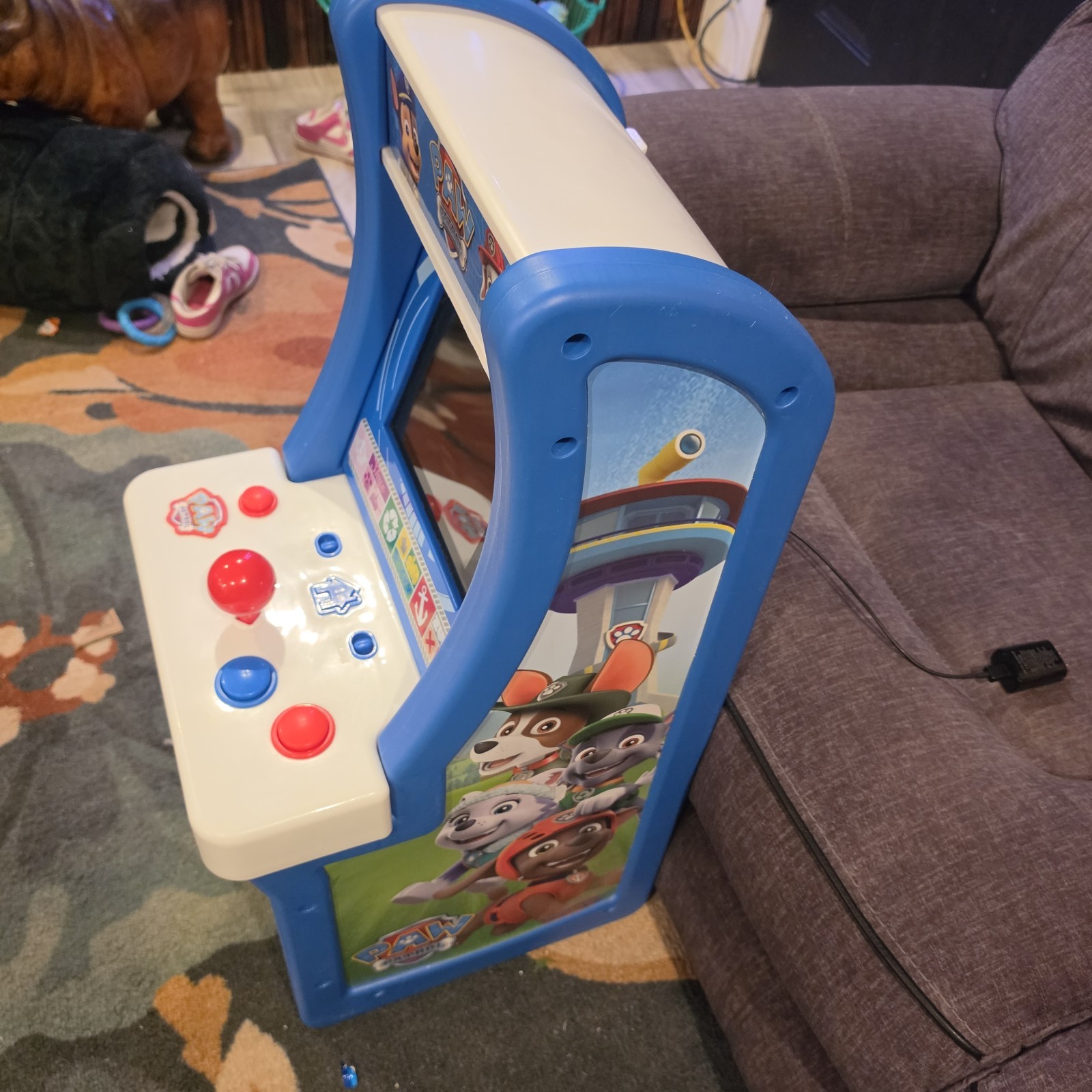 Arcade1up Paw Patrol Jr Video Game PAW-J-01340 TESTED w. Power Cord
