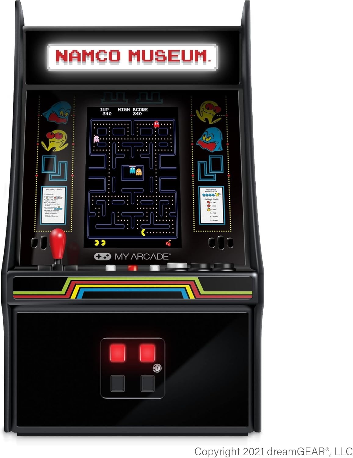 Mini Player 10 Inch Arcade Machine Bandai Namco Museum