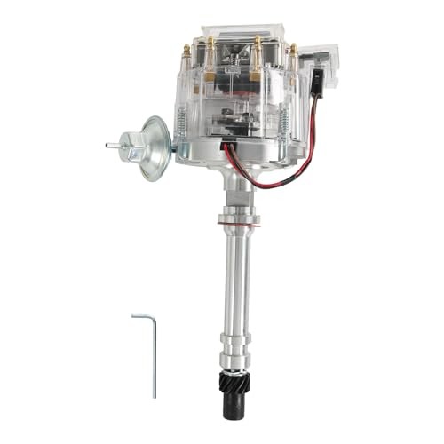 HEI Distributor Clear Cap Compatible with Chevy GM SBC V8 283 305 307 327 350