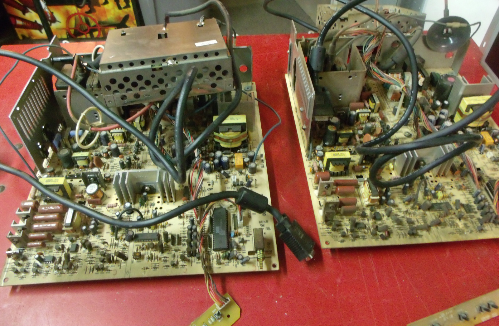 17 In Used chassis board 2 Chassis PCB Not Working Fix or Parts