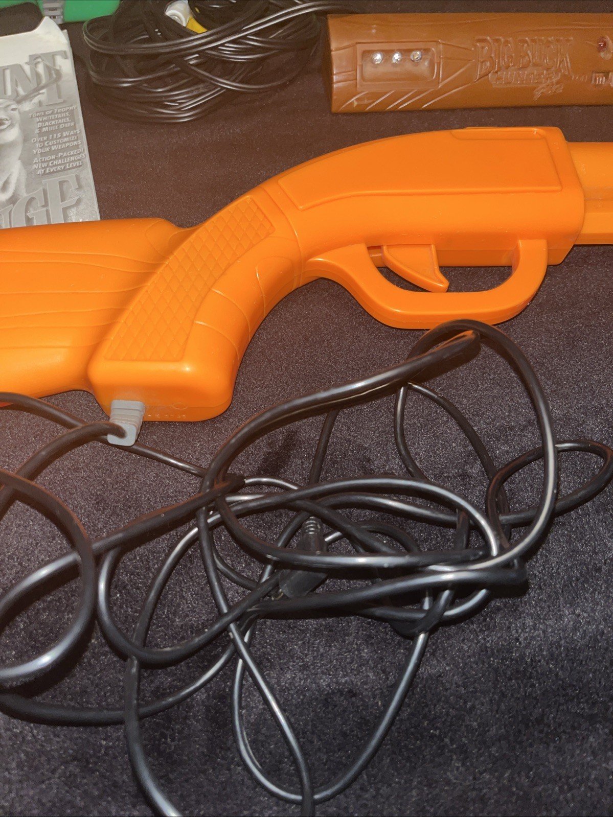 Tested Big Buck Hunter Pro Plug&Play TV Arcade Game 2 Guns WITH SENSOR INCLUDED