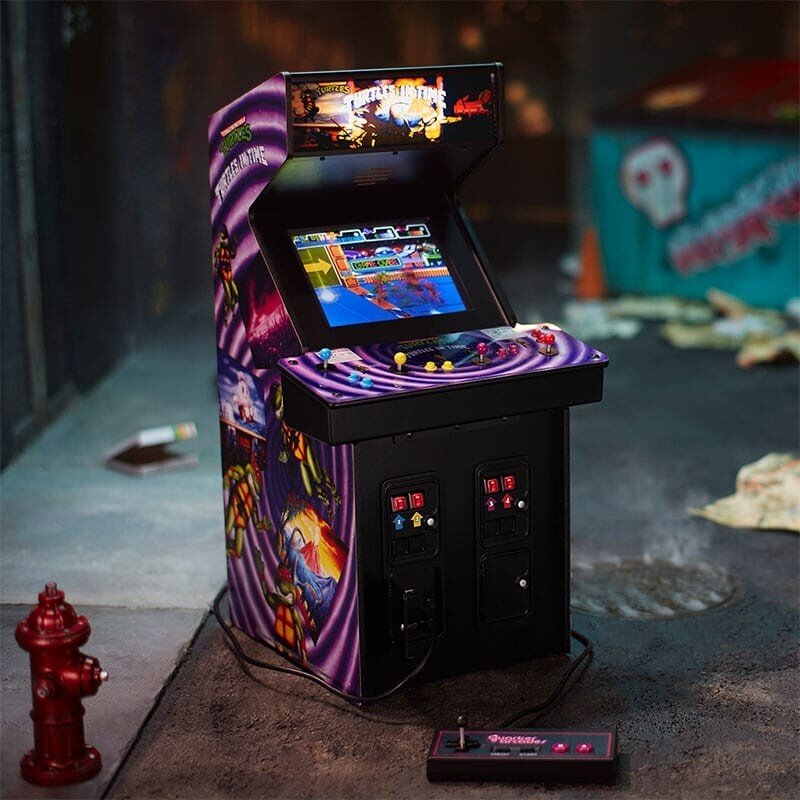 Official TMNT – Turtles in Time Quarter Size Arcade Cabinet-Exclusive Signed CE