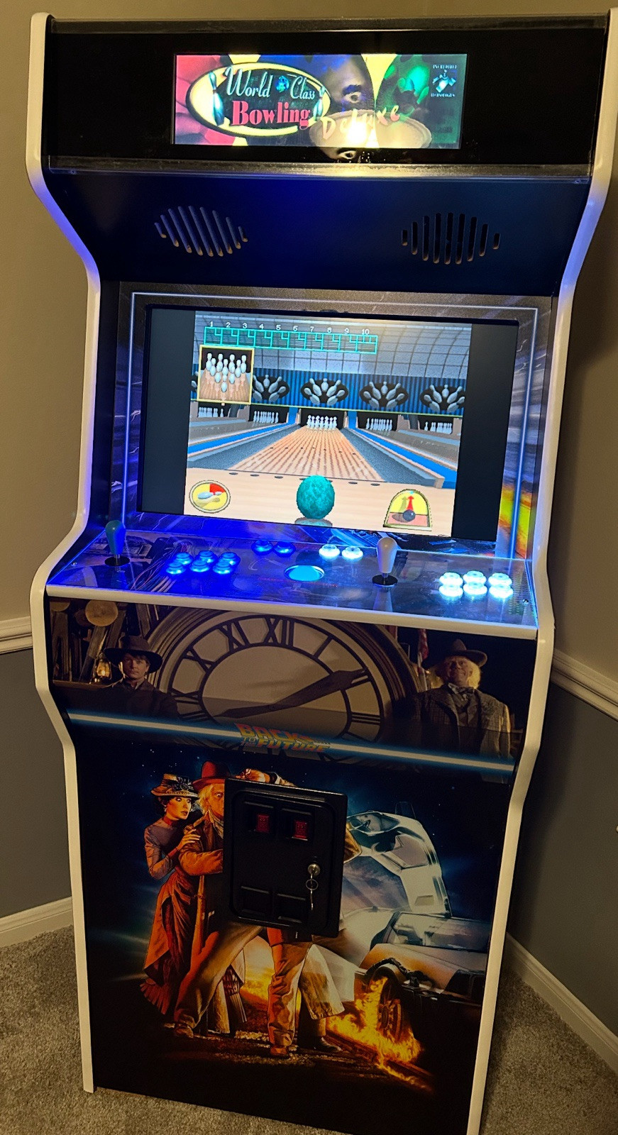 Upgrade Arcade Back To The Future Arcade Cabinet Ready To Plug And Play