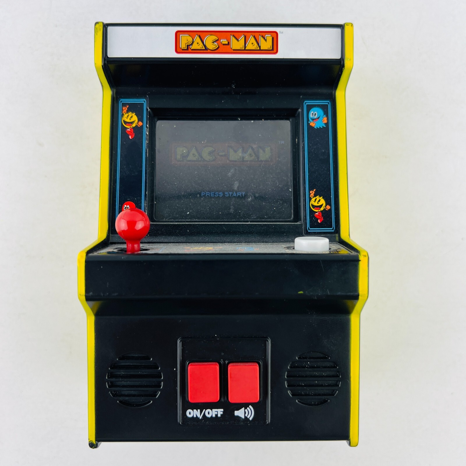 PAC MAN Mini Handheld Arcade Video Game Bandai NAMCO Entertainment 09545 TESTED