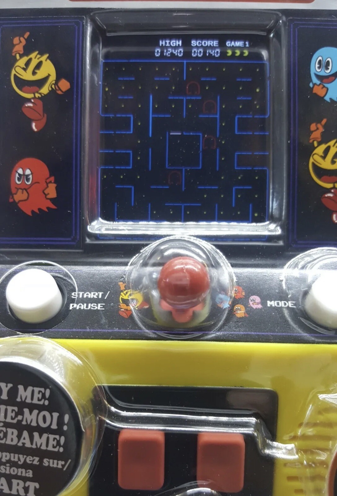 Pac-Man Mini Arcade Game – Retro Classics – by Basic Fun – BRAND NEW IN BOX