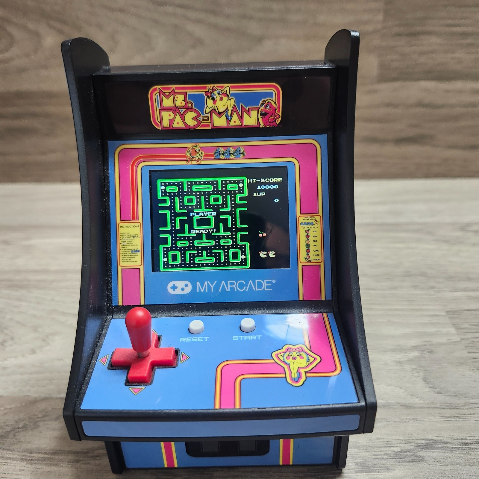 Ms Pac Man Mini Arcade 2019