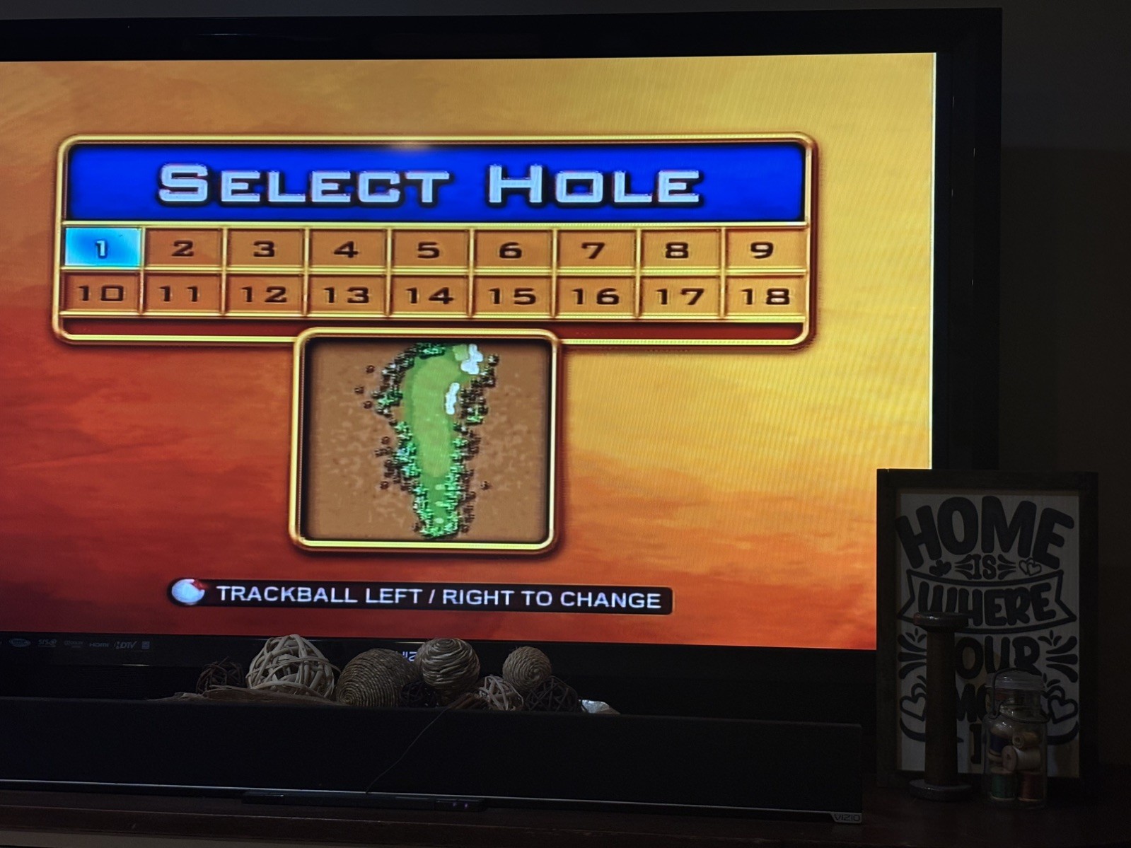 Golden Tee Golf Plug & Play Home TV Game Edition 2011 Jakks Pacific Tested Works