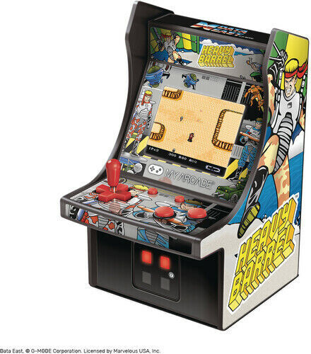 WB My Arcade DGUNL-3205 Heavy Barrel Micro Player Retro Arcade Machine – 6 Inch