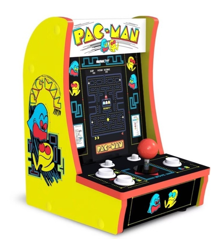 ARCADE 1UP Pac-Man/Galaga Countercade Arcade Tabletop – Model 8295 *BRAND NEW*