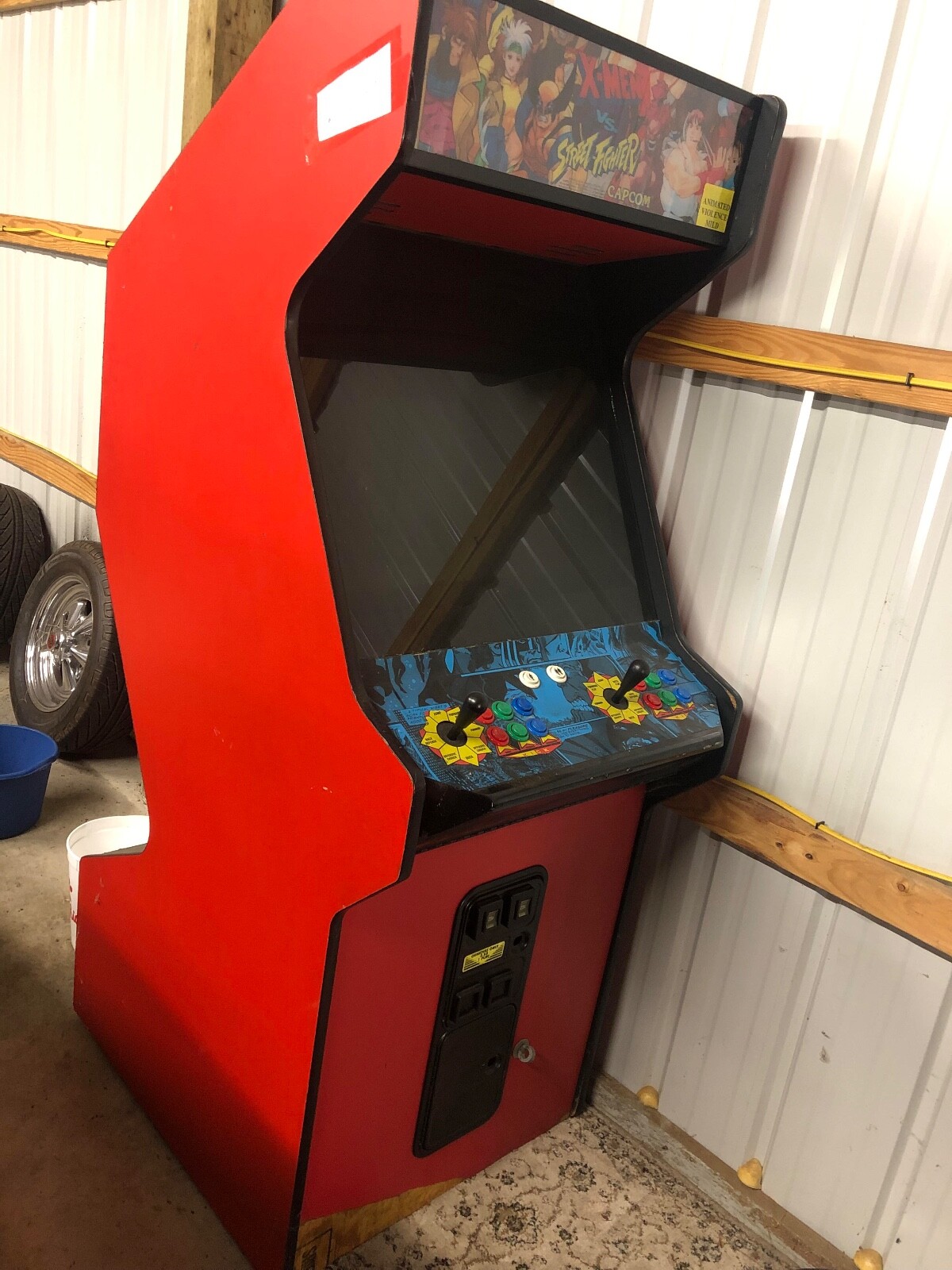 Capcom X-Men vs Street Fighter Arcade Machine full size “excellent condition”