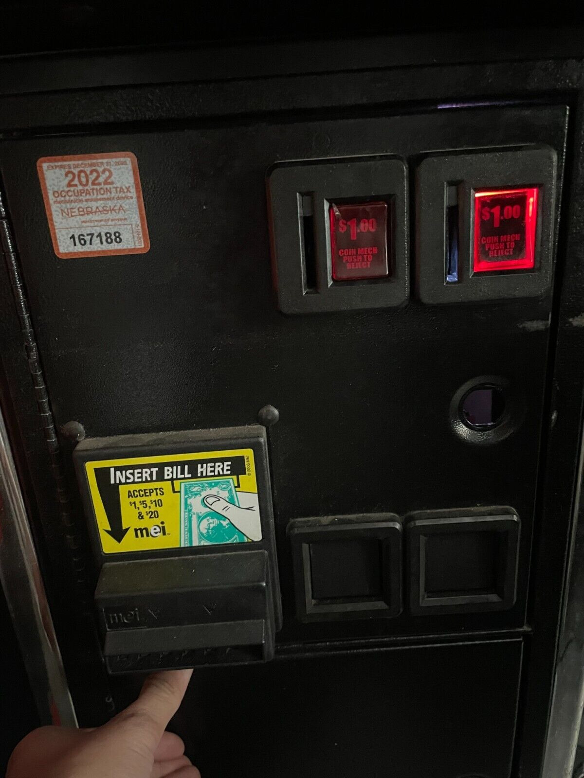 Batman Arcade Driving Machine